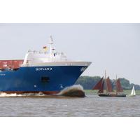 1038 Feederschiff Containerfeeder GOTLAND - historisches Segelschiff - Ewer | 